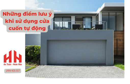 Những lưu ý khi sử dụng cửa cuốn Đức